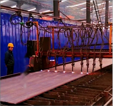 甘肃环县钢结构车间数控等离子切割机